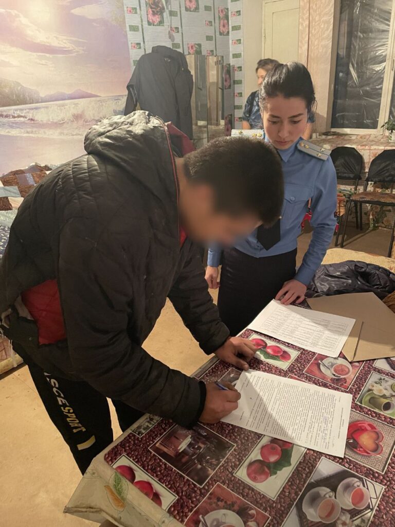 Прокуратурамен бірлескен іс-шаралар