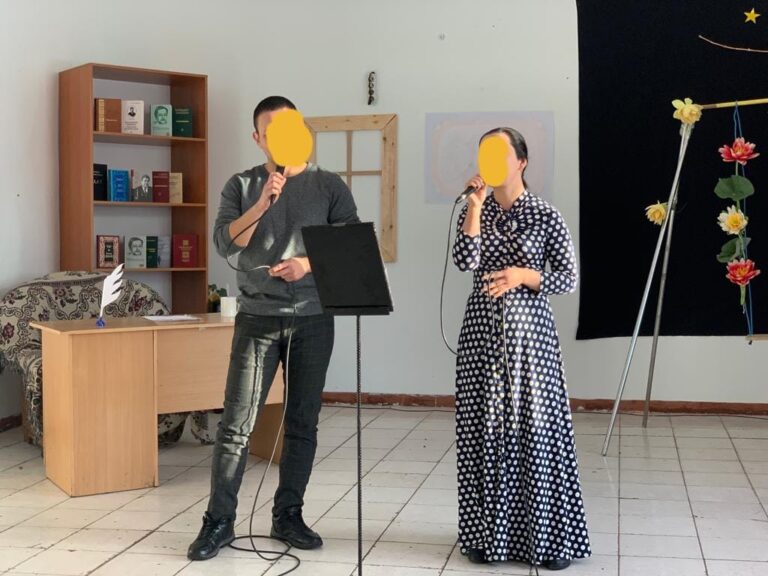 №64 мекемеде Мұқағали Мақатаевтың әдеби-шығармашылық кеші өтті.