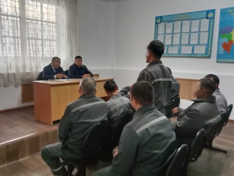 В Талдыкоргане осужденным оказана правовая помощь