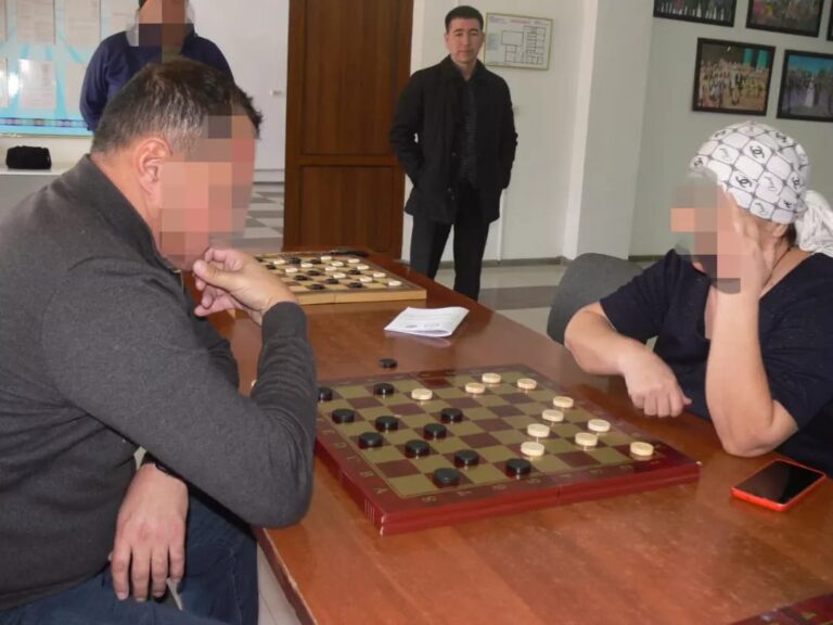 Жаңақорғанда пробация есебіндегі сотталғандар дойбы ойынынан сынға түсті