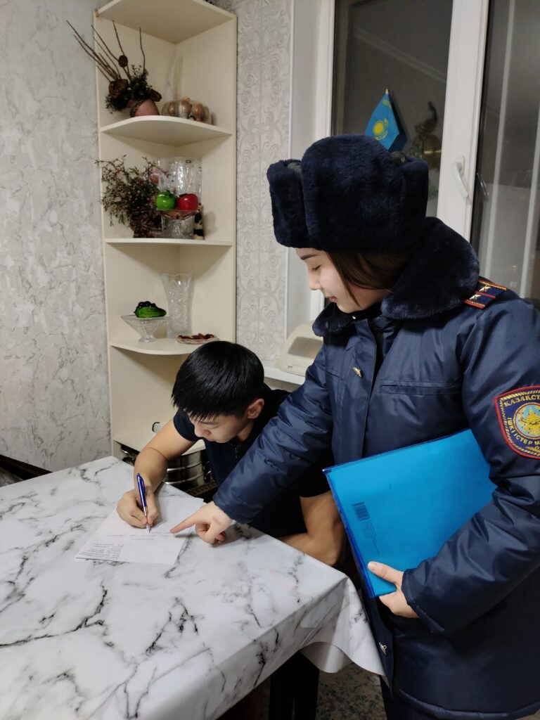 «Құқықтық тәртіп» тақырыбында жедел профилактикалық іс-шарасы өтті