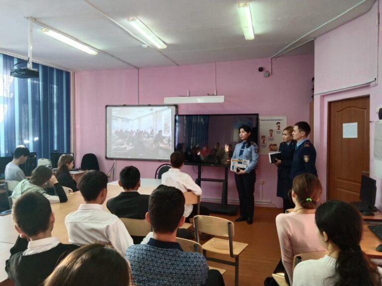 Профориентационное мероприятие учащихся 10-11 классов Круглеозерной сельской школы