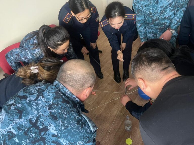 Алматы облысында ҚАЖ қызметкерлері «Тимбилдинг» атты тренинг өтті