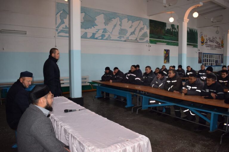 Встречу представителей ДУМК ​ с осужденными организовали в акмолинской УИС