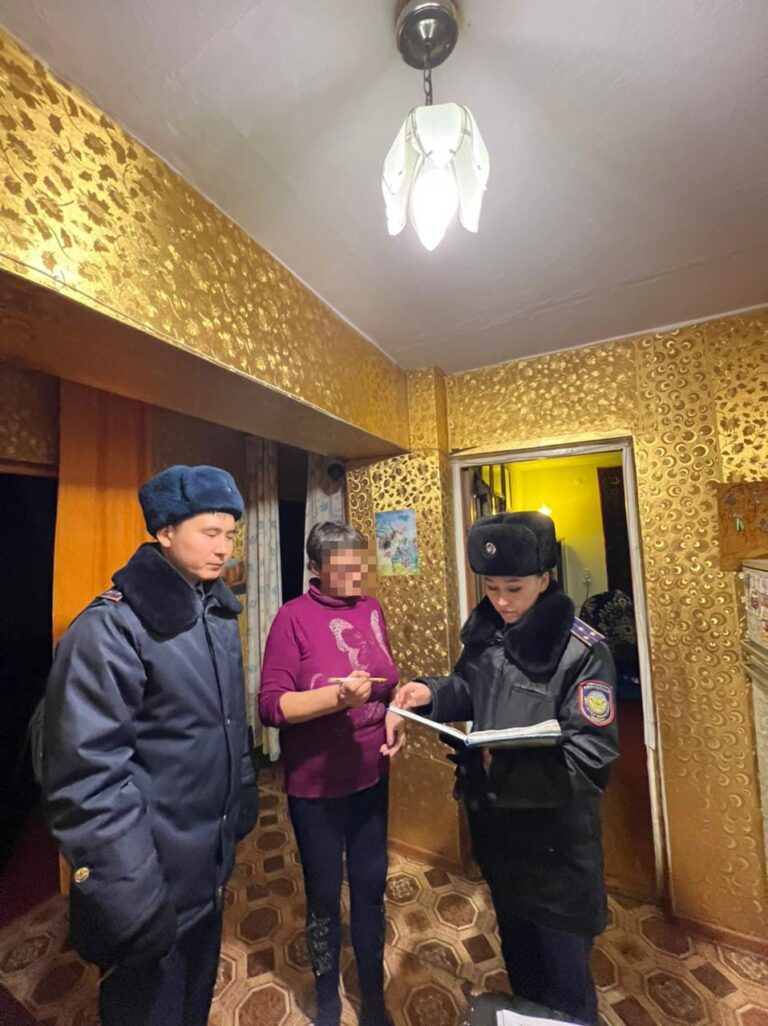 Жетісу облысында ҚАЖ қызметкерлері әйелдерге қатысты зорлық-зомбылықтың алдын-алу шараларын өткізуде