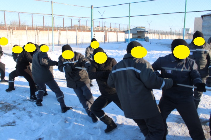 Зимняя спартакиада в Учреждении №64