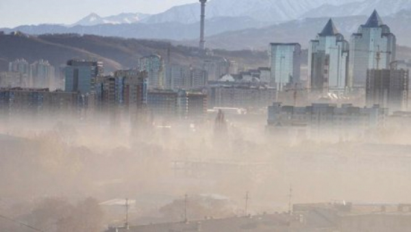 Алматыда ауадағы азот диоксидінің деңгейі нормадан 2,6 есеге артады