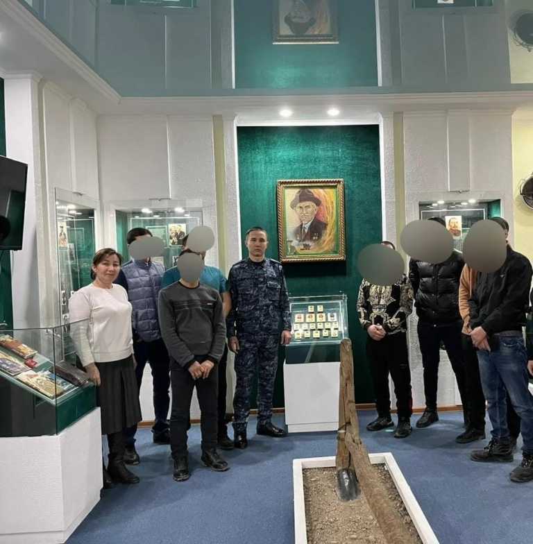 Пробация есебіндегілер музейге барды