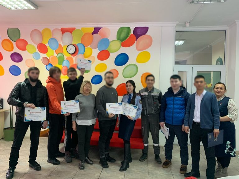 Сотталғандарға жеке және кәсіби қасиеттерін дамыту бойынша семинар-тренинг