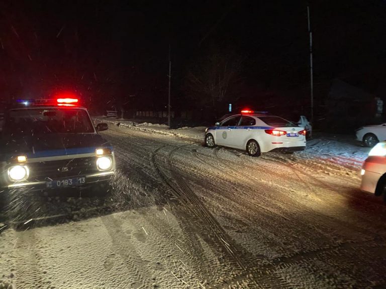 Түркістан облысында боранды күні 1000-нан астам жолаушы құтқарылды