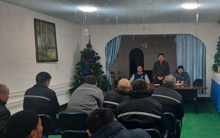 Елордалық түрмедегі сотталғандарға Діни ілім алу туралы дәріс сабағы өтті