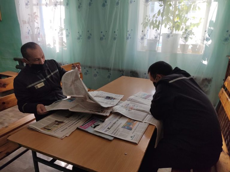 Осужденные в Акмолинской области ​отдают предпочтение газетам