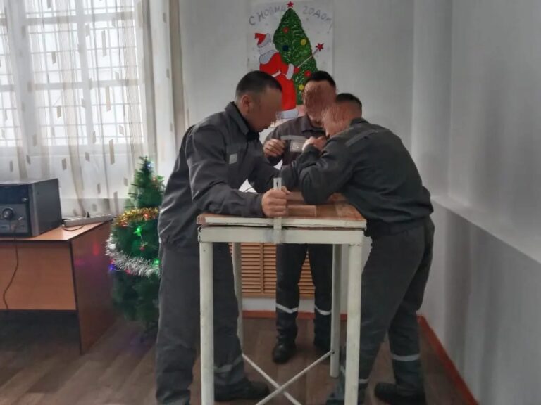Жетісу облысында сотталғандар Жаңа жыл мерекесін атап өтті