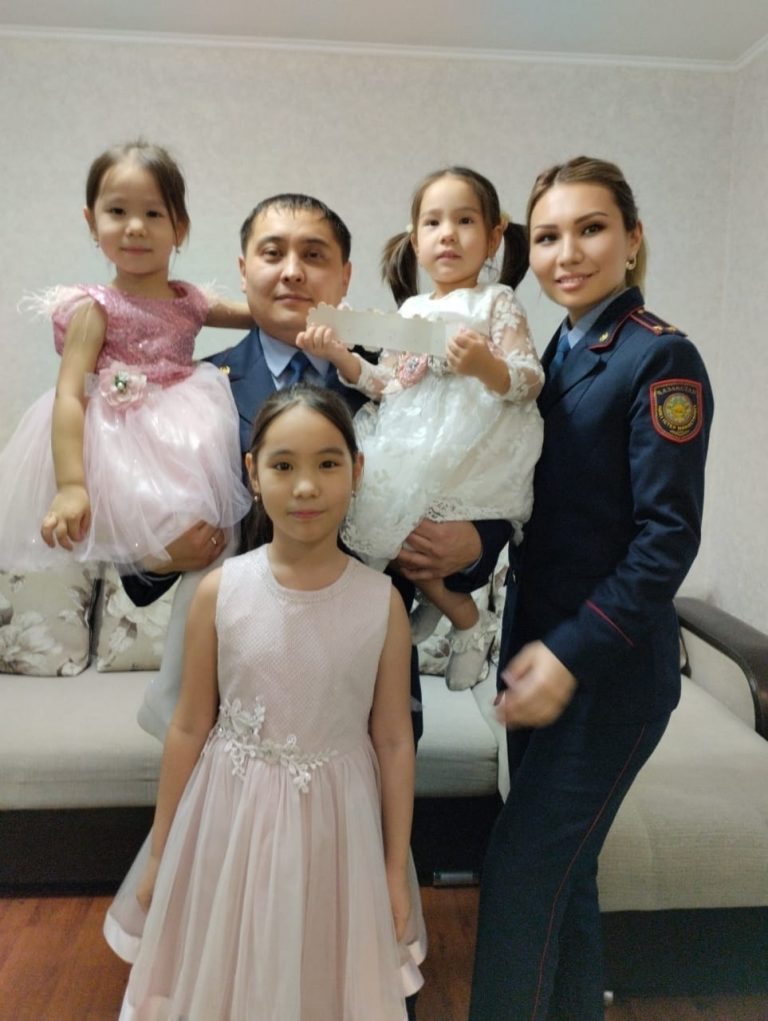 Любовь к службе в системе МВД привела семью Смаиловых к исполнению мечты и совместному будущему