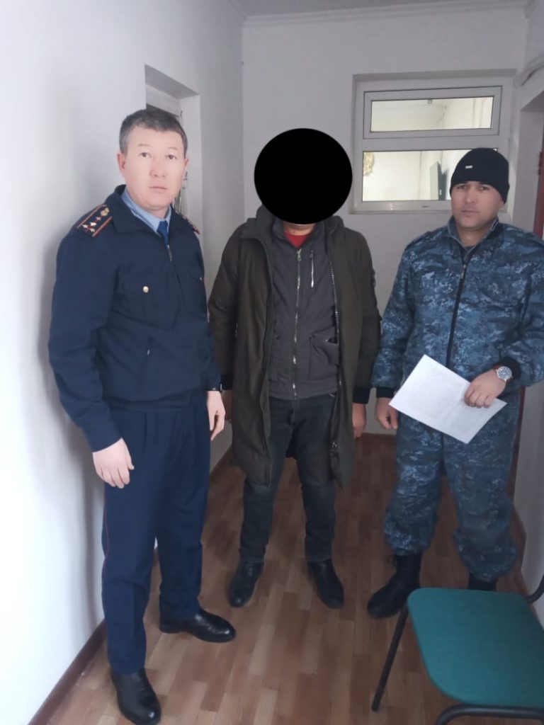 Заңды қаскөйлікпен бұзған азамат қамауға алынды