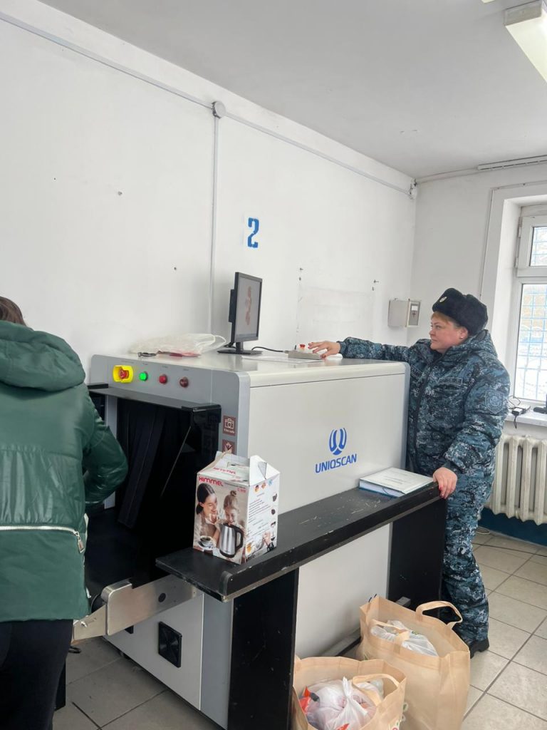 В столичной колонии установили новое досмотровое оборудование