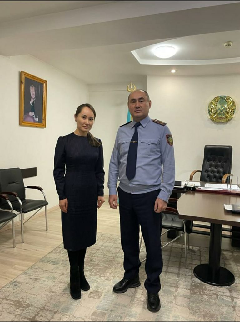 Динара Таженова с рабочим визитом посетила областной Департамент уголовно-исполнительной системы по Акмолинской области