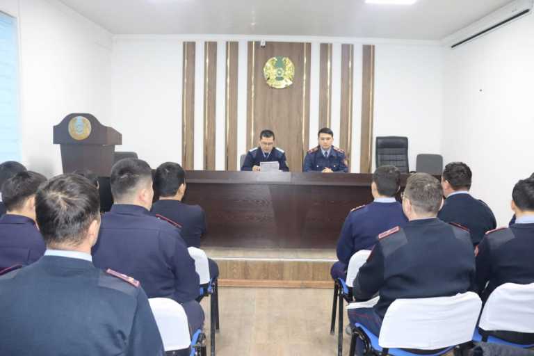 Полицейлерге жұмыста қолдану, әрі орындау үшін нұсқаулық таныстырылды