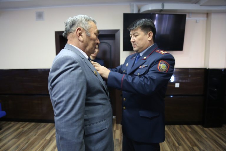 «Облысқа сіңірген еңбегі үшін» медалімен ішкі істер органдарының ардагерлері марапатталды
