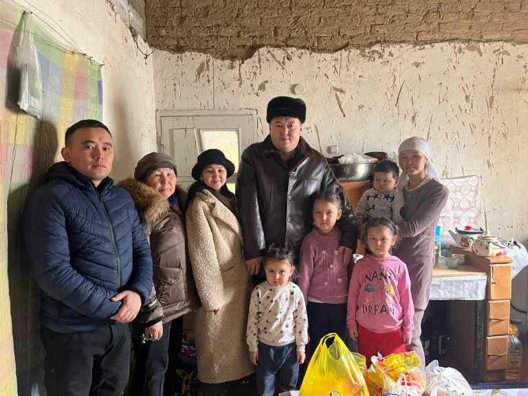 Алматы облысының медицина қызметкерлері қайырымдылық акциясын бастады