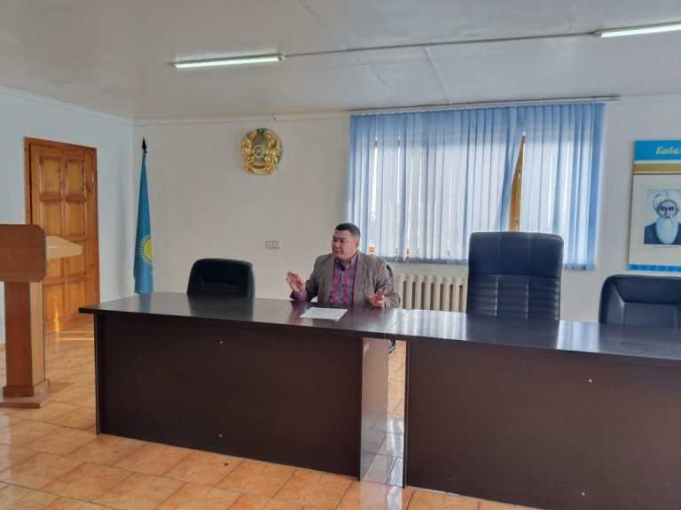 Сотрудники УИС Алматинской области провели встречу с теологом