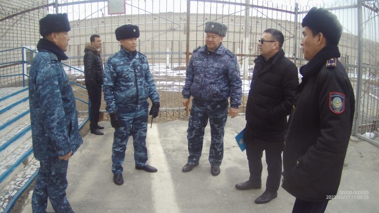 ҚАЖД №60 мекемесінде жаза мерзімін өтеп жатқандардың бір күндік тыныс-тіршілігі