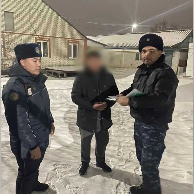 Бөрлі ауданында «Профилактикалық бақылау» атты жедел профилактикалық іс шарасы өткізілуде