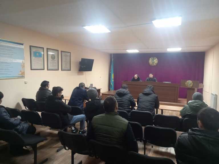 Ақтөбеде мешіт имамдары түзеу мекемелеріндегі жазасын өтеуші сотталғандармен діни бағытта түсіндіру жұмыстарын жүргізді