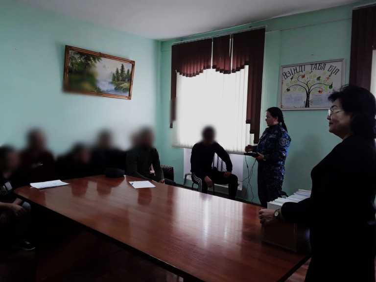 Қызылордада сотталғандарға релаксациялық сабақ «Майнд машина» құрылғысын пайдалану арқылы өткізілді