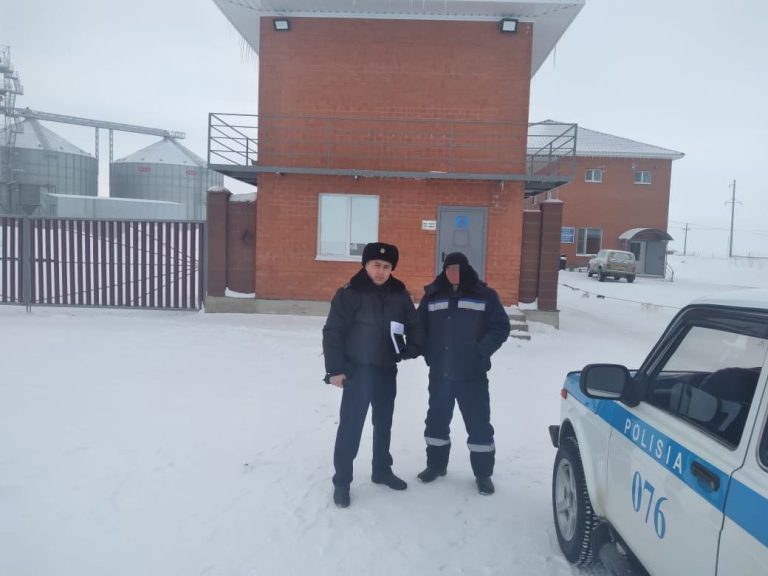 Ақтөбеде облысының Әйтеке би ауданында пробация есебіндегі сотталғандар тұрғылықты мекен- жайлары бойынша тексерілуде