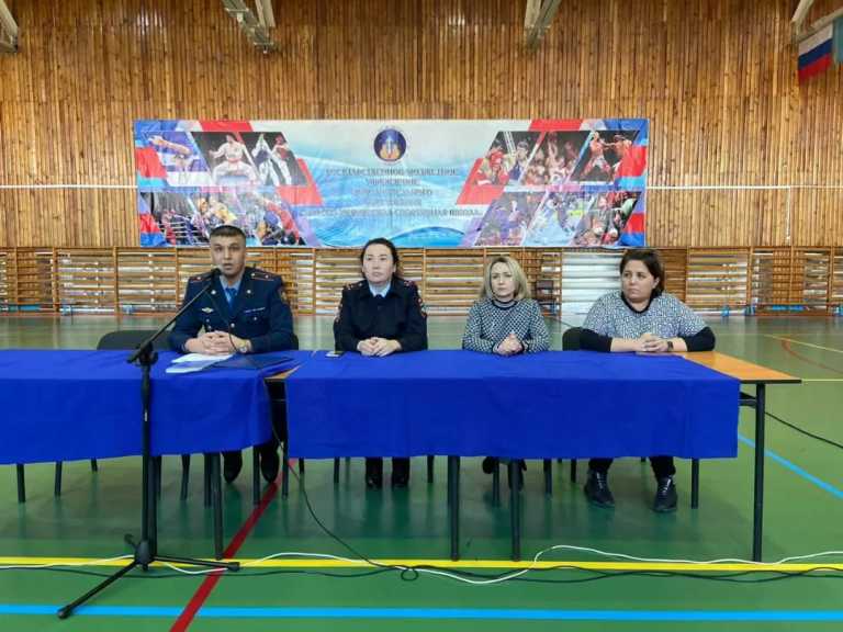 Кәмелет жасқа толмаған жасөспірімдермен кездесу өтті