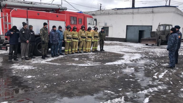В столичной колонии проведены учебно-тренировочные мероприятия по противопожарной подготовке и пожарной безопасности