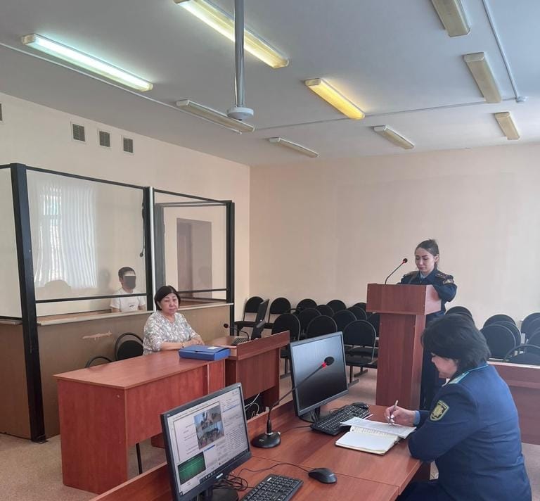 Ақтөбе облысында жаза өтеу шарттарын бұзған пробация есебіндегі сотталған бас бостандығынан айырылды