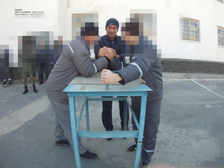 Сотталғандар арасында қол күрестен сайыс өтті