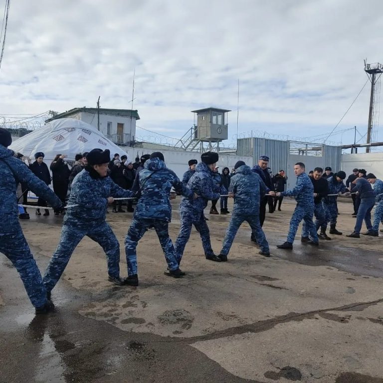 Спортивные состязания среди сотрудников акмолинской УИС провели в канун Наурыз Мейрамы.