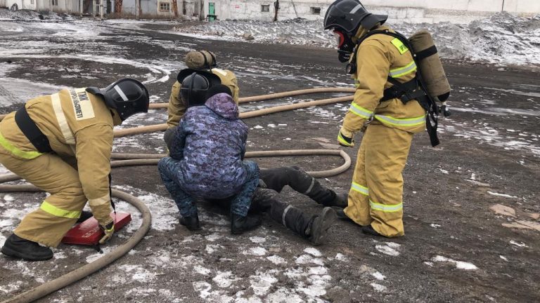 Елордалық түзеу мекемесінде өртке қарсы дайындық және өрт қауіпсіздігі бойынша оқу-жаттығу іс-шарасы өткізілді