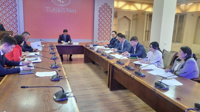 Түркістанда сотталғандарға әлеуметтік көмек көрсету басты назарда