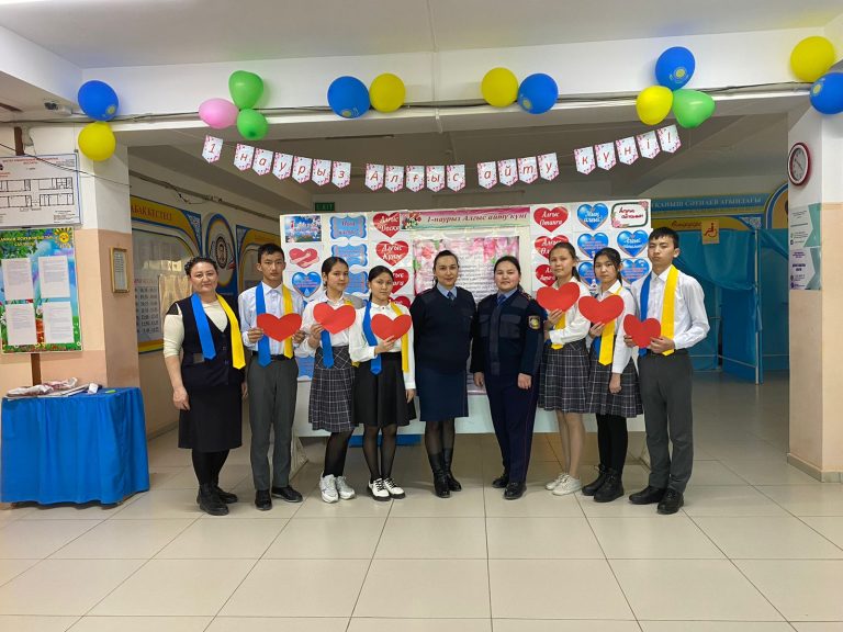 Сарыағаштық тәртіп сақшыларына мектеп оқушылары мен аудан әкімдігі алғыс айтты