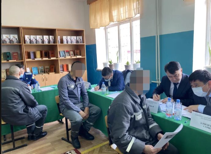 Қызылордада сотталғандарға құқықтық көмек көрсетілді