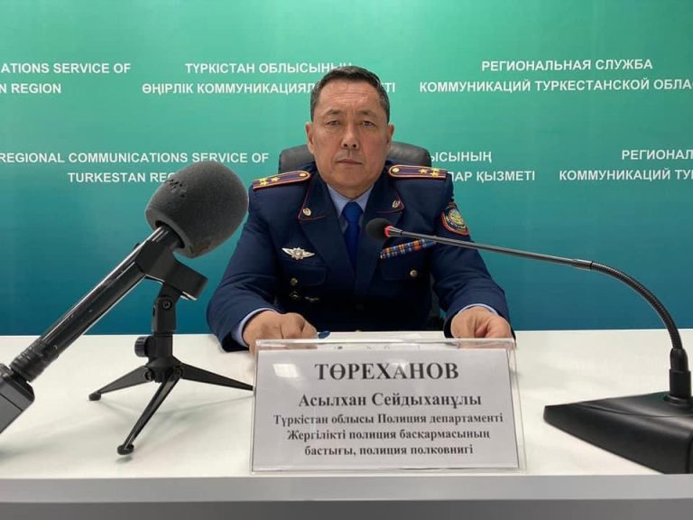 Түркістан облысында жол-көлік оқиғасы 42,1% — ға төмендеді