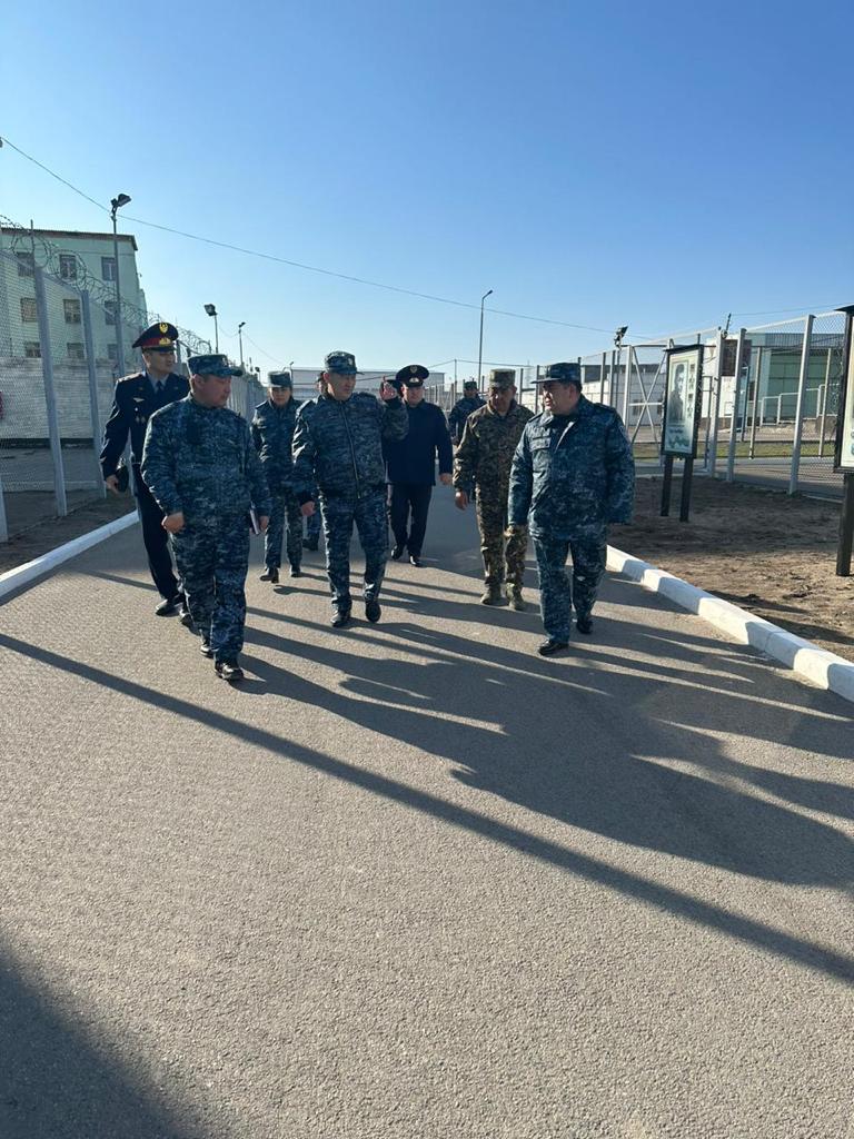 Заместитель главы КУИС посетил колонии Алматинской области