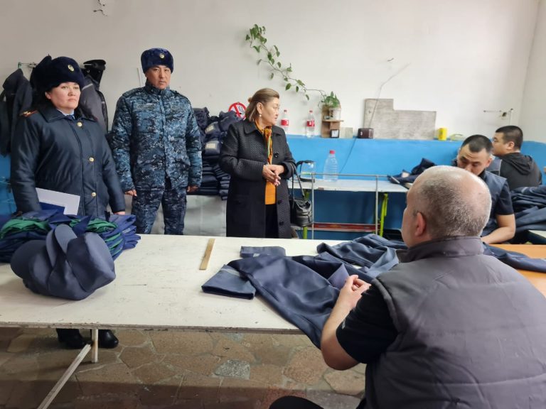 Учреждение №57 Алматинской области посетили ОНК и КУИС