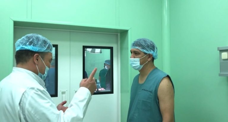 В Талдыкорганской городской многопрофильной больнице прошел мастер-класс