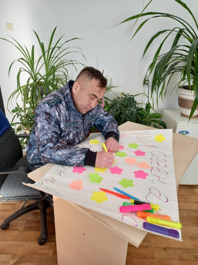 Психологическая акция «Я благодарю тебя» была проведена среди сотрудников УИС