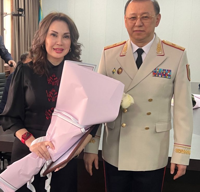 Ішкі істер саласындағы медицина үздігі Ләззат Нысанқызы