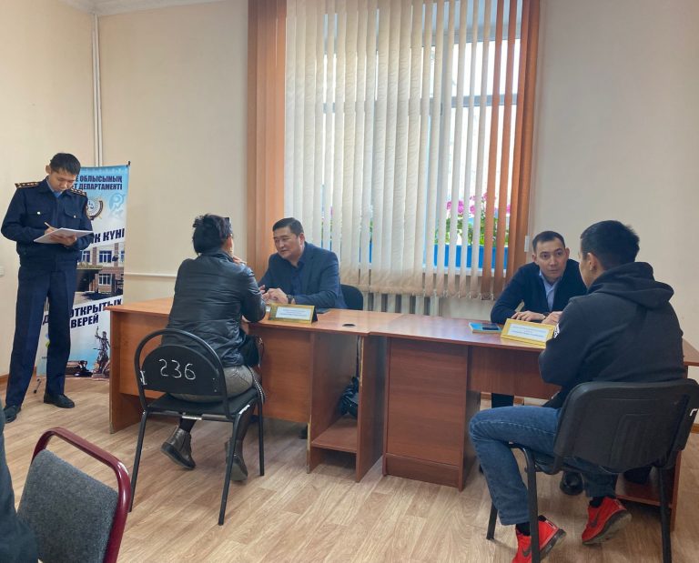 Ақтөбеде пробация есебіндегі сотталғандарға құқықтық көмек көрсетілді