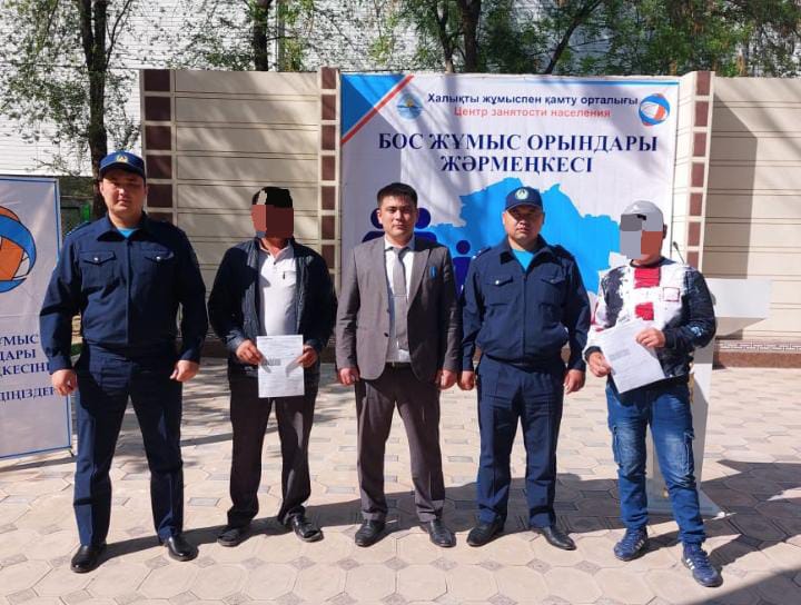 Екі сотталған азамат тұрақты жұмысқа жолдама алды