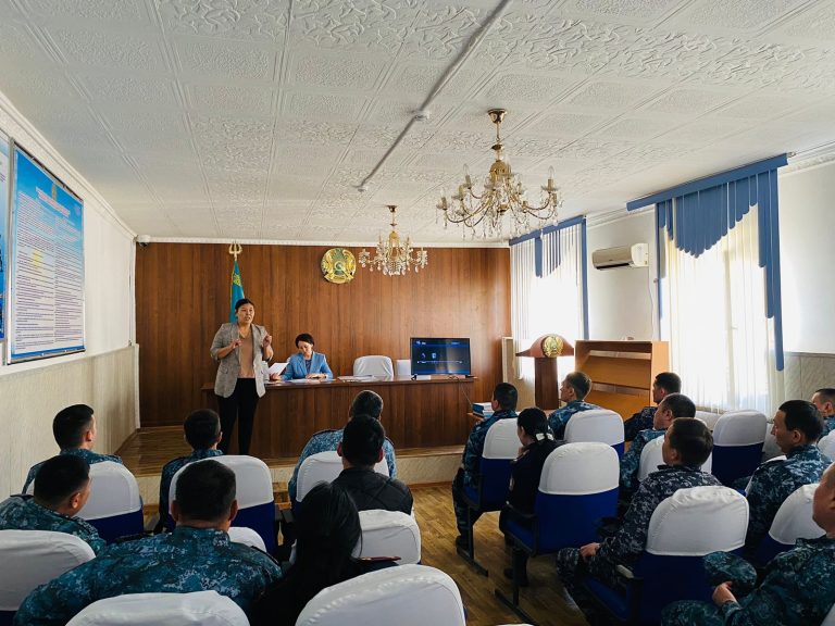 Салауатты өмір салтын сақтау жеке құрамның дағдысына айналу керек