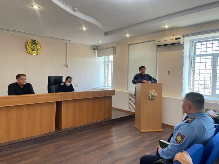 Занятие против пыток проведено среди сотрудников СИЗО Астаны