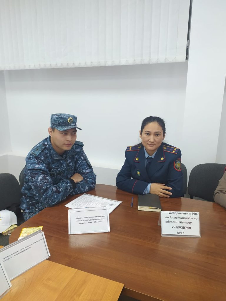 ҚАЖ қызметкерлері бос орындар жәрмеңкесіне қатысты